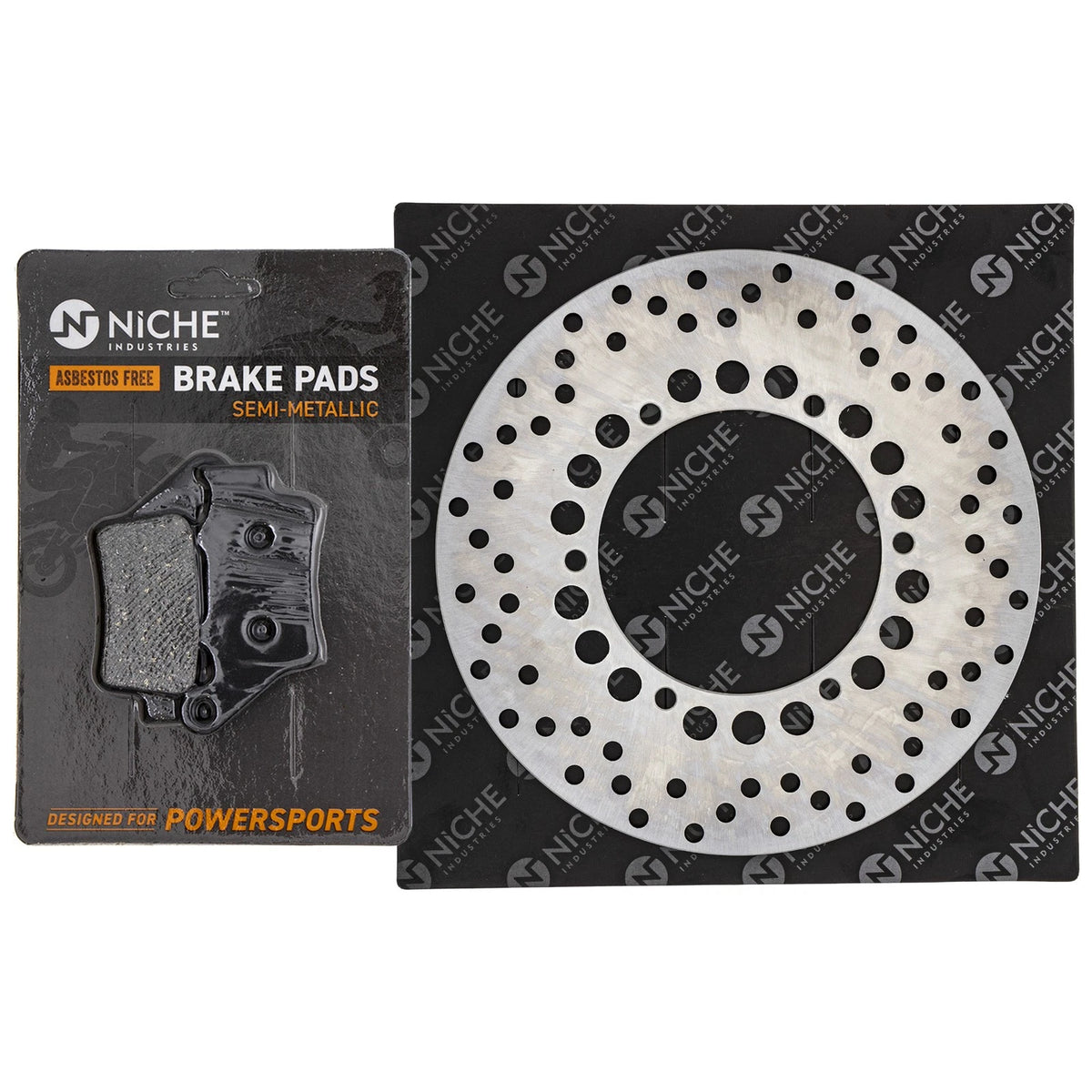 Rear Left Brake Rotor Pad Kit for Ducati (61340761A, 49240032A)