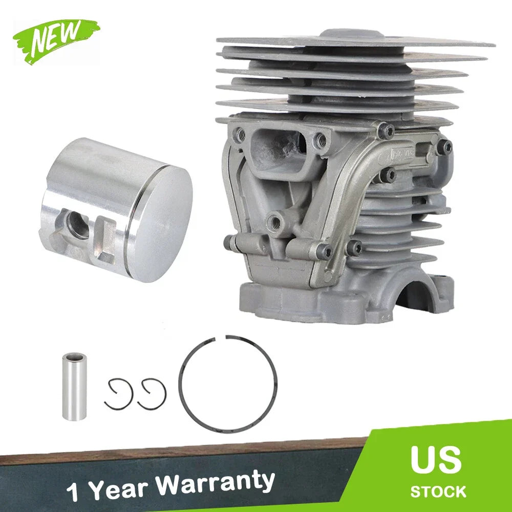 Cylinder Head Piston Kit 47MM for Husqvarna 460 455 455E Rancher