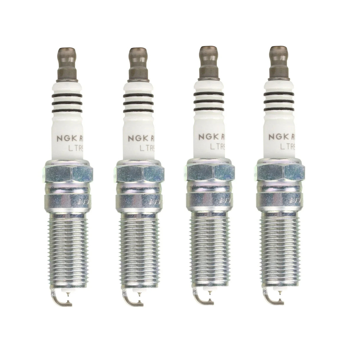 Set of 4 NGK Ruthenium HX Spark Plugs for Buick Chevy GMC Mazda Pontiac (L4)