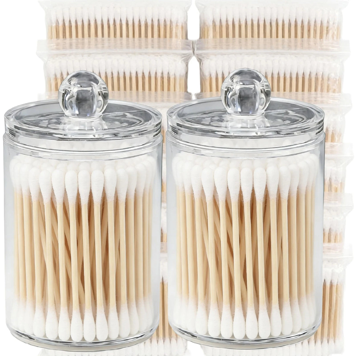 1200 Cotton Swabs for Various Uses (1200 Count)