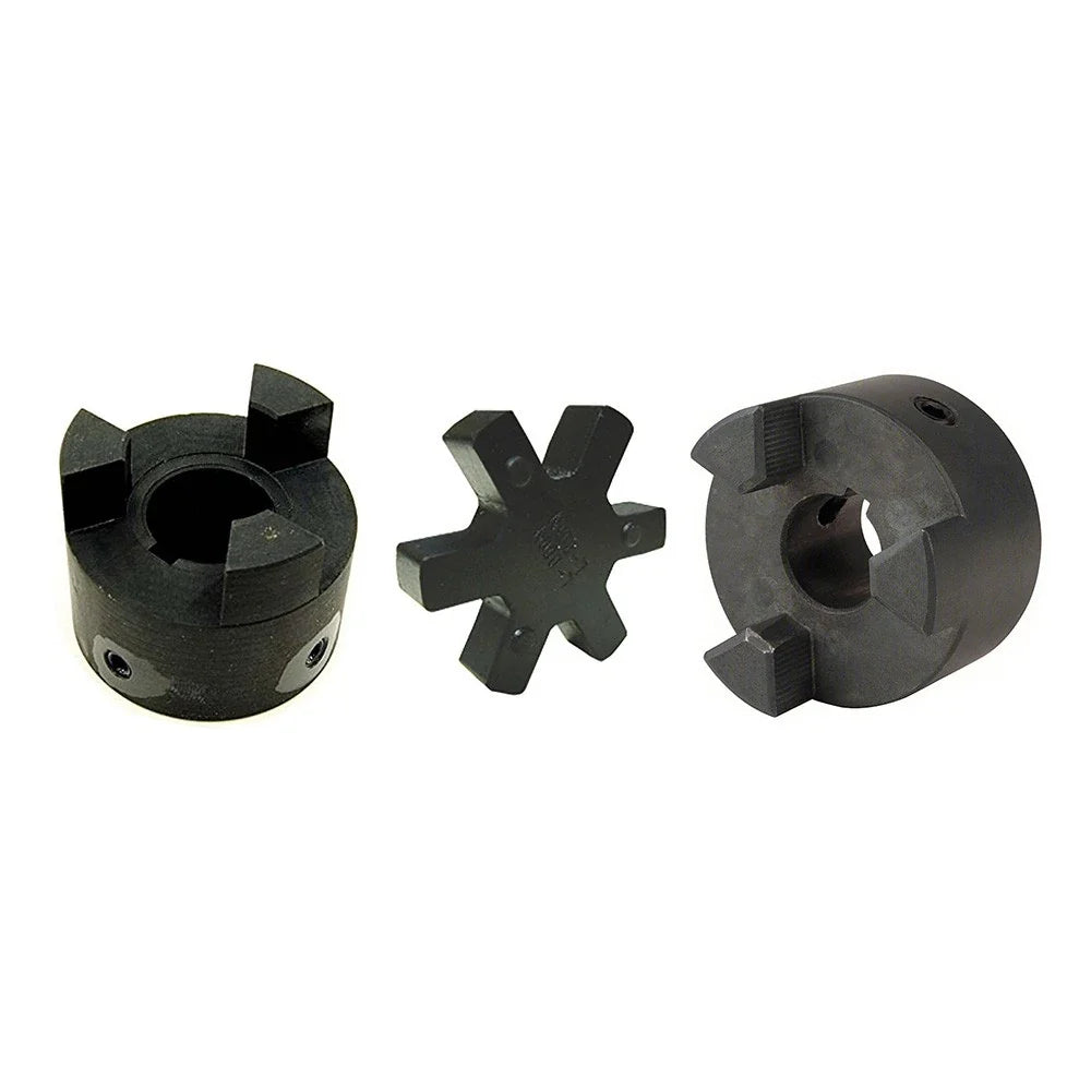 3-Piece L095 Flexible L-Jaw Coupling Coupler Set for