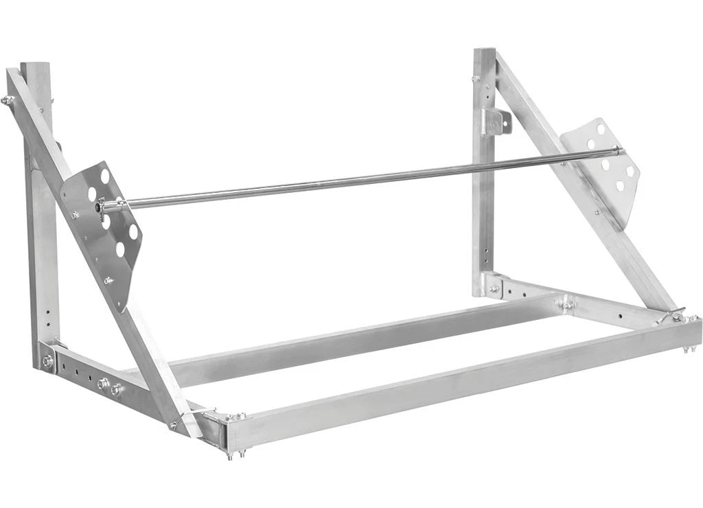 Wall-Mount Tire Rack for Extreme Max 5001.6458 (4', Aluminum, Silver)