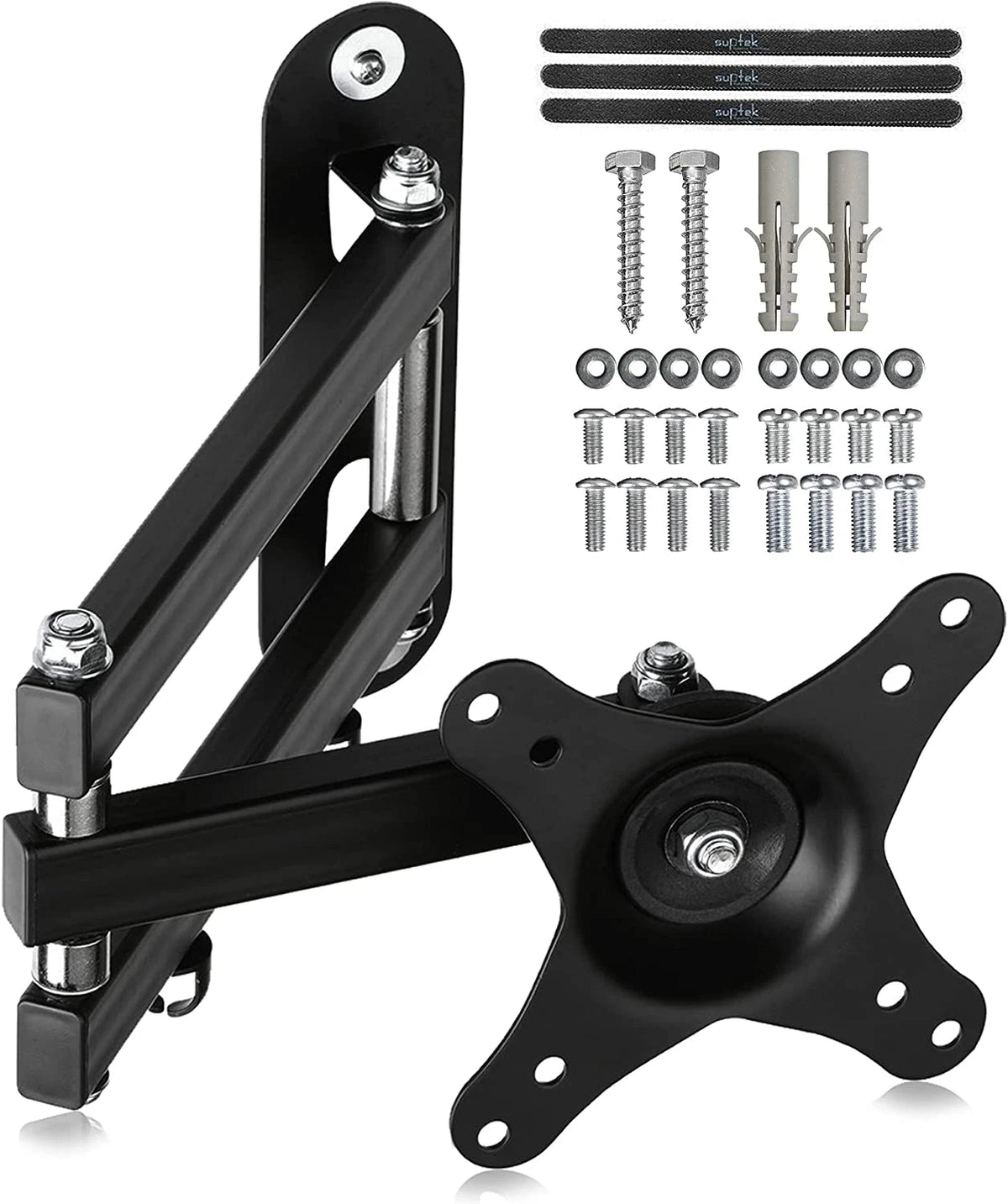 TV Wall Mount for Most Models (Full Motion, Swivel, Tilt)