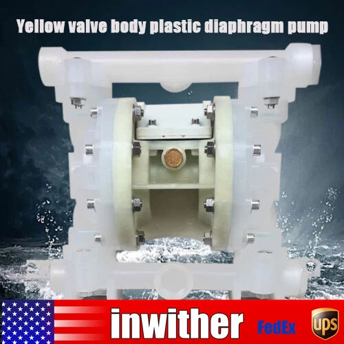 Air-Operated Double Diaphragm Pump 1/2'' Outlet for Petroleum Fluid