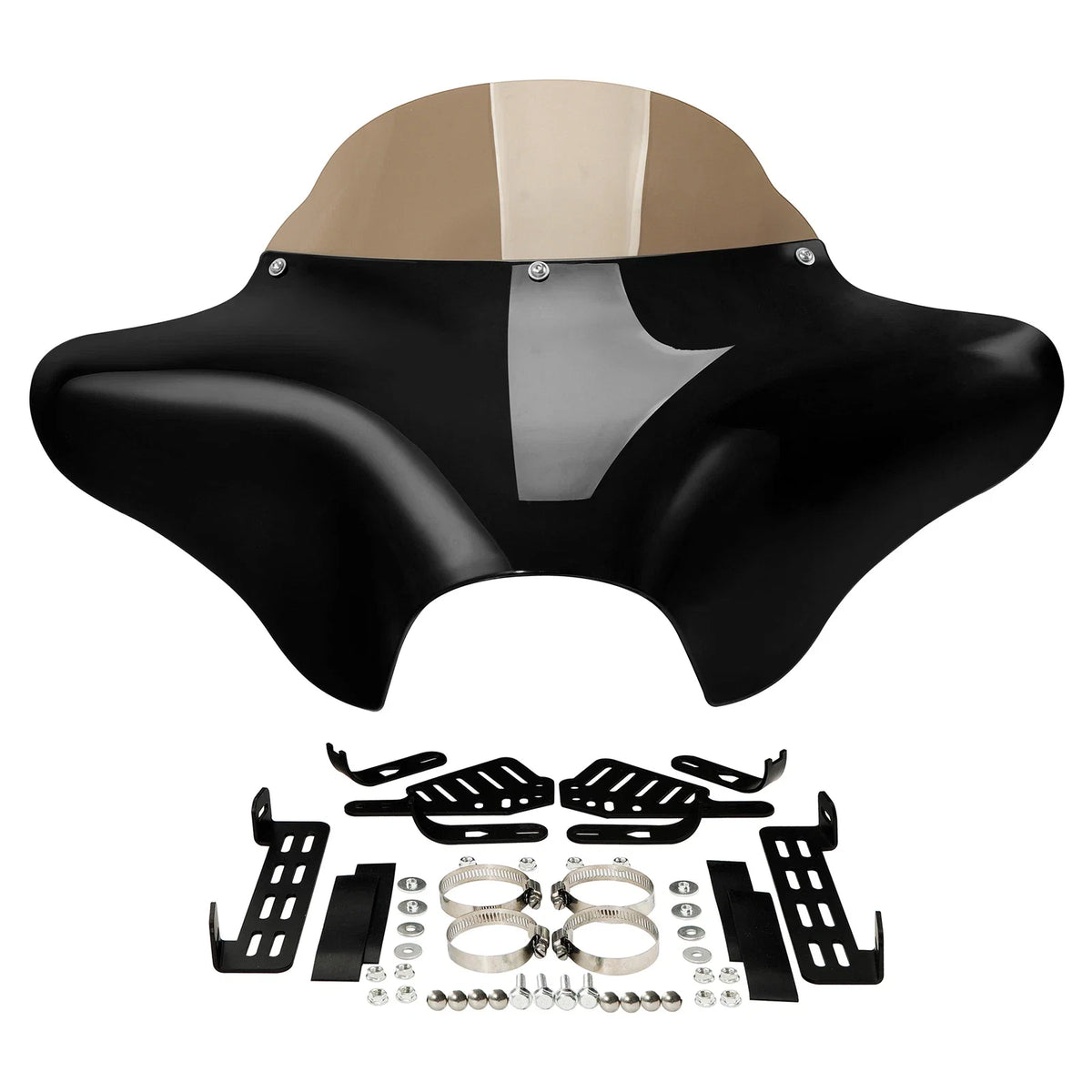 Batwing Fairing Windshield for Harley Road King, Yamaha V Star 650, 1100