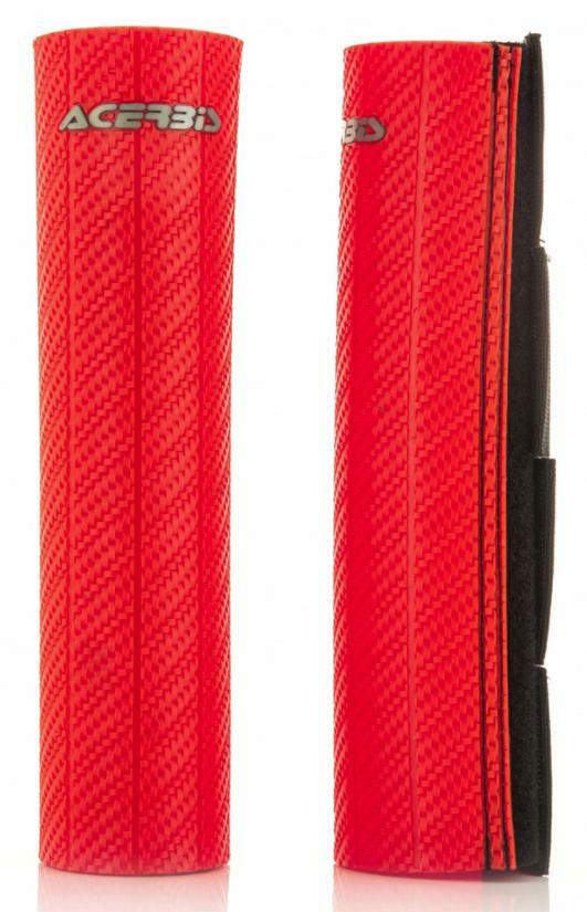 Upper Fork Covers for Acerbis (Red)
