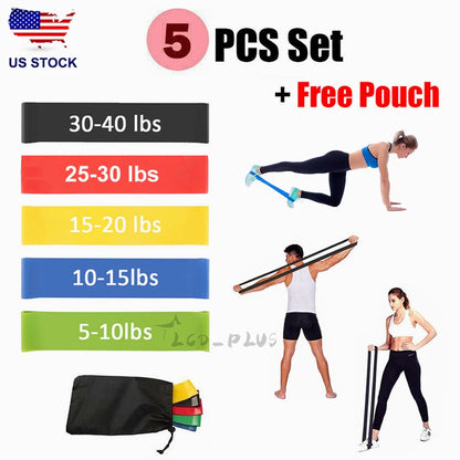 Resistance Bands Loop Set for Gym Exercise and Yoga (2023)