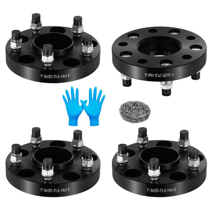 4pc 1" Hubcentric Wheel Spacers for Jeep Grand Cherokee (2021–2024)