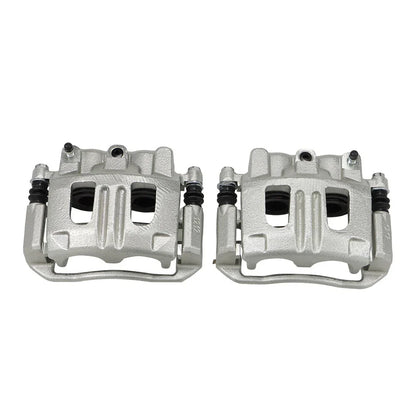 Set of 2 Front Brake Calipers with Bracket for Saturn Pontiac Chevrolet (2004–2007)