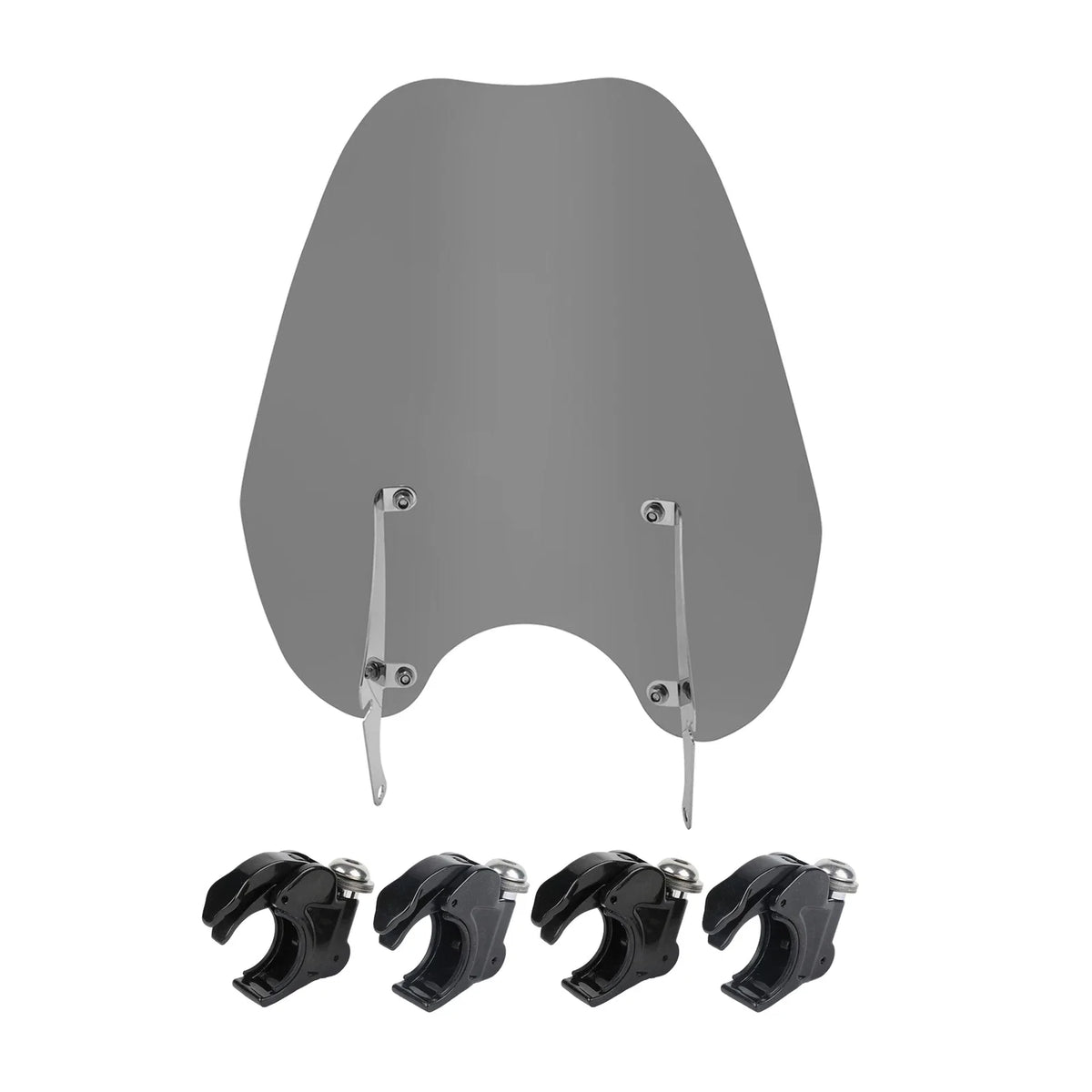 Windscreen Windshield & Bracket Clamps for Harley Dyna Sportster XL883 1200 (1991–2023)