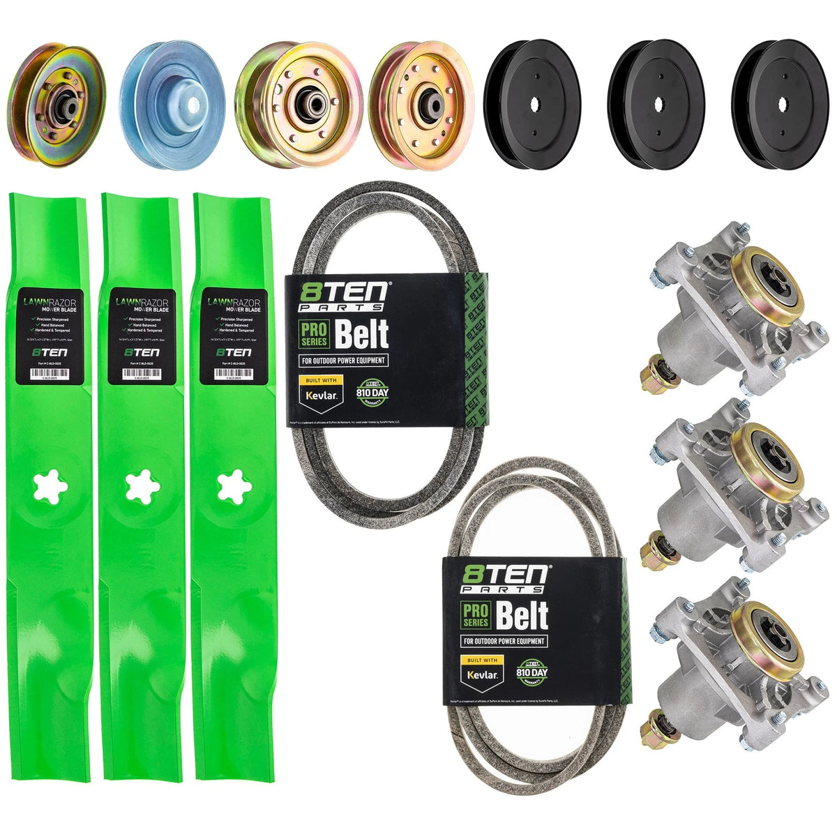 Deck Rebuild Kit for Husqvarna GTH 2248XPB 2248XPC (2010–2015) 129861 153535 173436 532173436