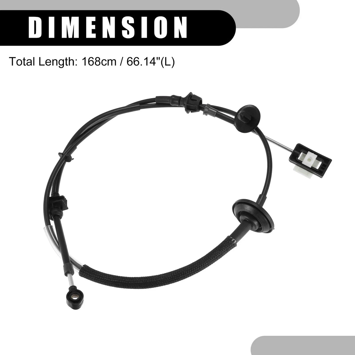 Automatic Transmission Shift Cable for Ford Excursion (2000–2005) Metal Black