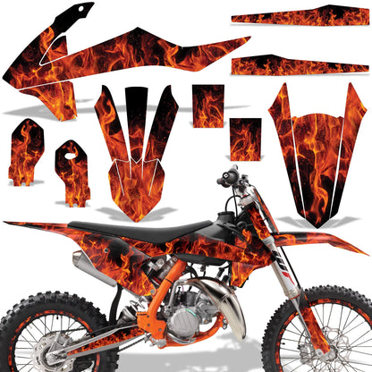 Graphic Stickers +#PLT/RIM Decals for KTM SX85 (2018–2024)