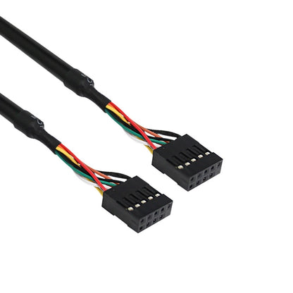 USB 2.0 Internal Motherboard Header Cable for PC (20in, 9pin Female to Female)