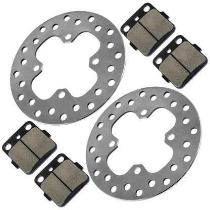2 Front Brake Disc Rotors for Honda Rancher 420 TRX420FM (2014–2022) DS160AA2050