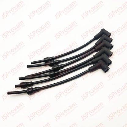6x Spark Plug Wire for Mercury 30-300hp (1984–2000) 84-821945A61 857124A1 25CM