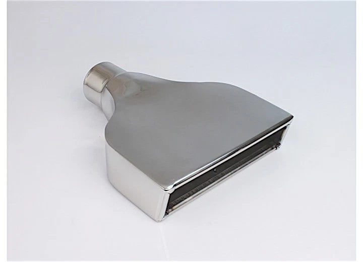 Polished Stainless Steel Oval Exhaust Tip for (DT-25027S)