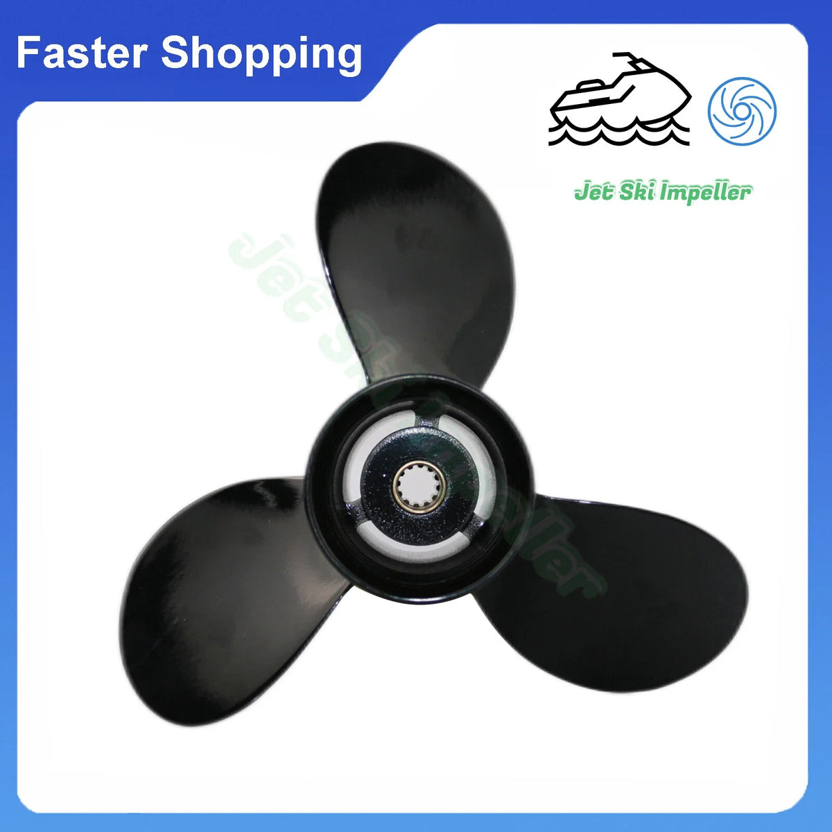 Propeller for Mercury Nissan Tohatsu 8-9.8 HP (OEM 8.5 x 7.5 Pitch)