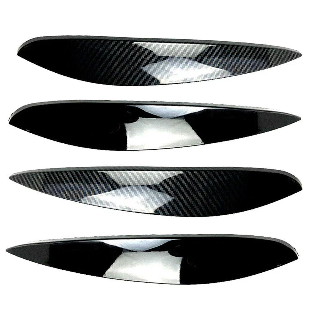 Set of 2 Headlight Eyelid Trim for Mercedes Benz Smart (2014–2016)