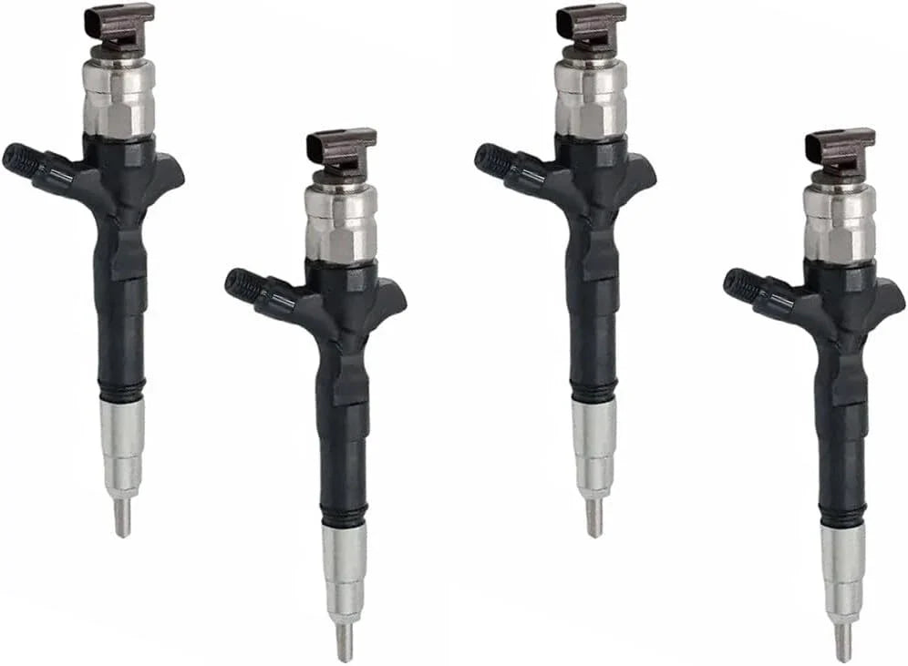 4X Fuel Injector 095000-0630 23670E30040 for Toyota 2.5 D4D (2000–2023)