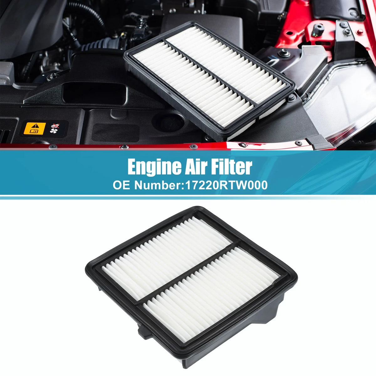 Engine Air Filter for Honda Fit GE6/GE7/GE8/GE9 (No. 17220RB6Z00)