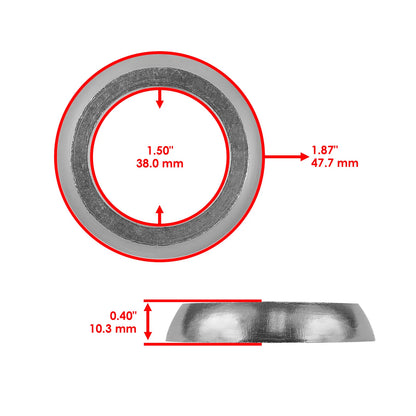 Exhaust Gasket Donut Seal for Polaris (MG102AA1001, 5240898)