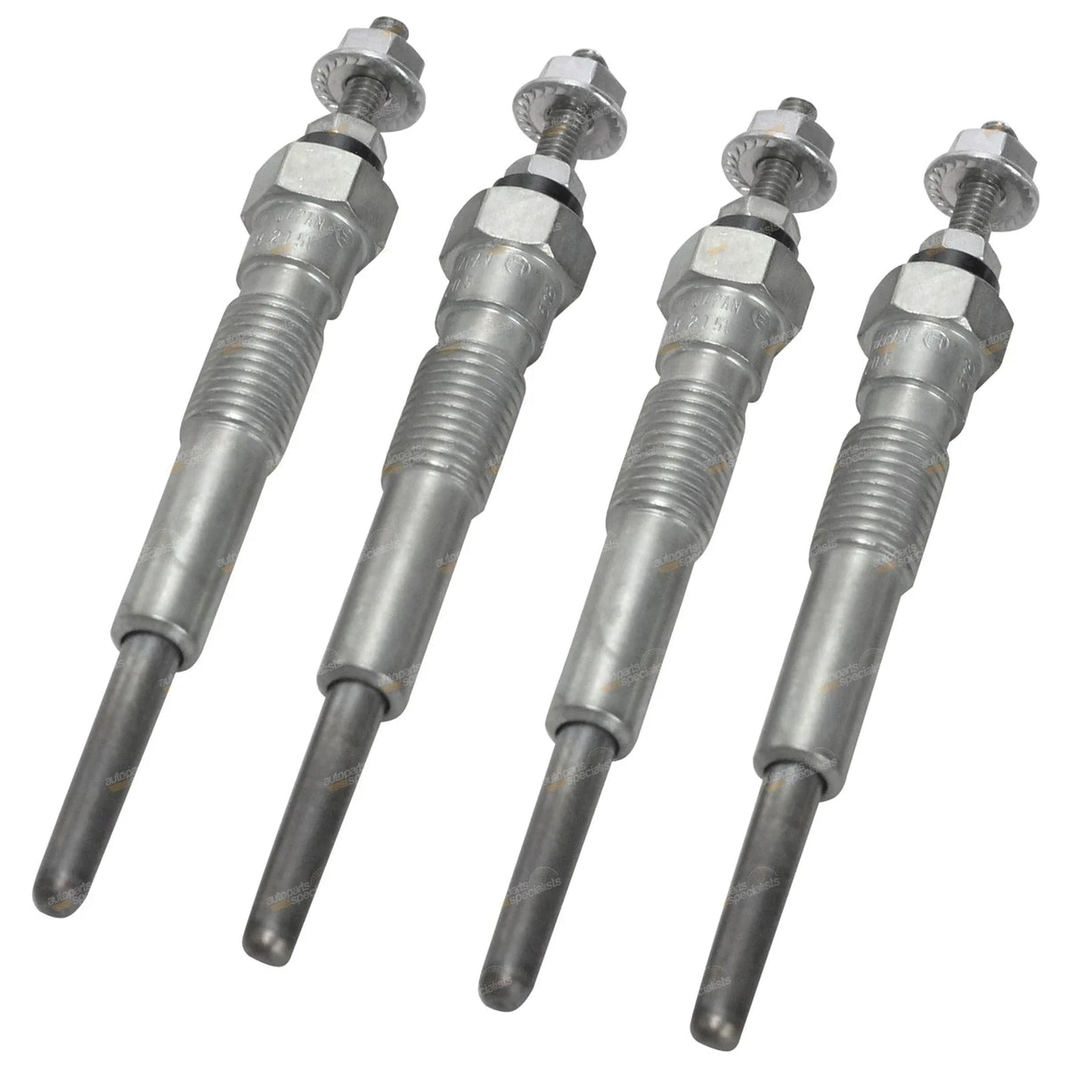 Set of 4 Glow Plugs for Toyota Coaster BB10 3.2L 2B Diesel (1977–1982)