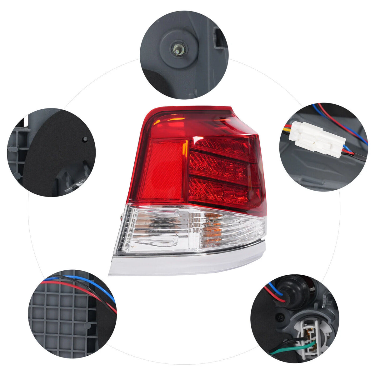 Left LED Tail Light for Lexus LX570 (2012–2015)