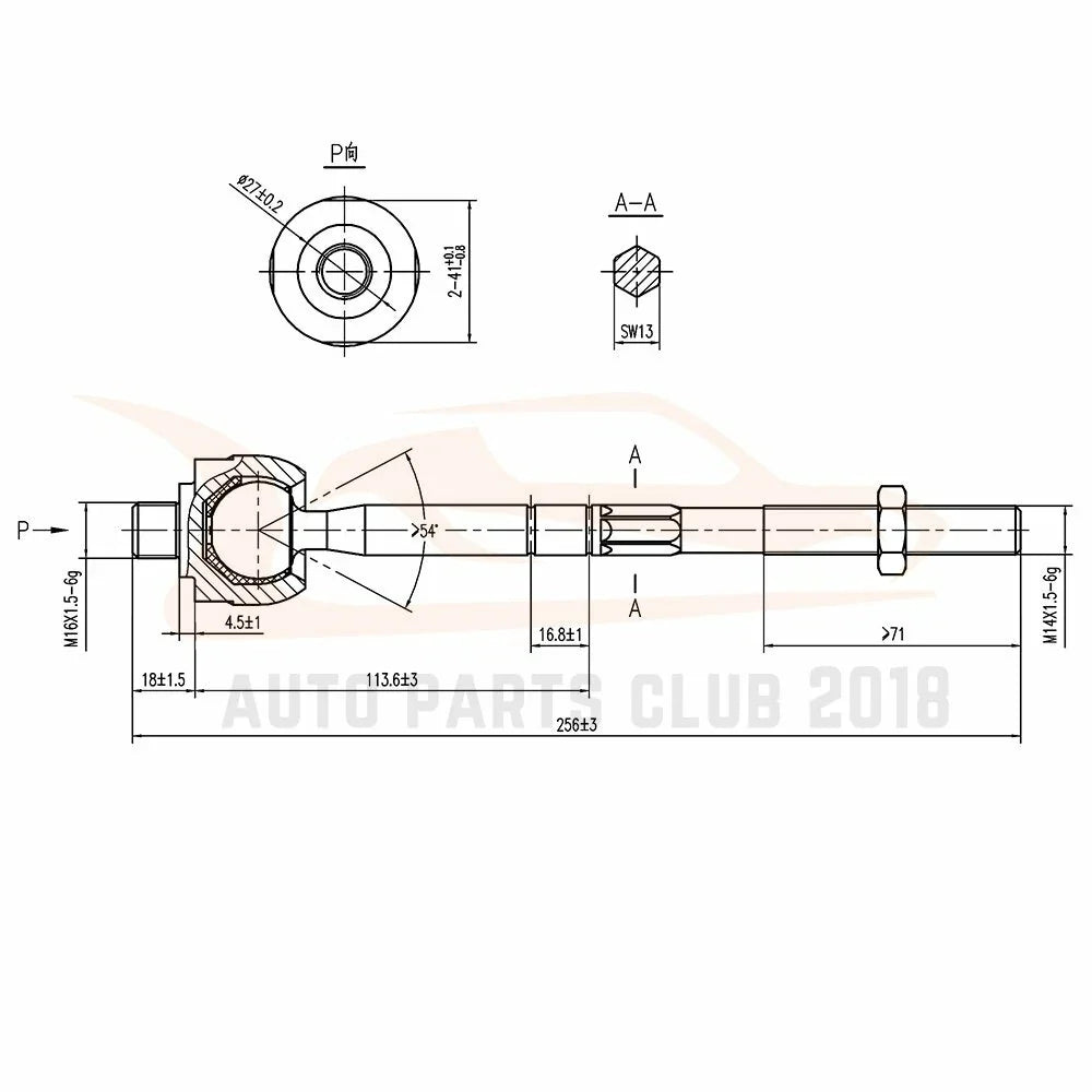 10pc Control Arm Tie Rod Sway Bar End Link for Mercedes-Benz C240 (2001–2005)