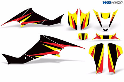 Decal Graphic Kit for Suzuki LTZ400, Kawasaki KFX400 (2003–2008)