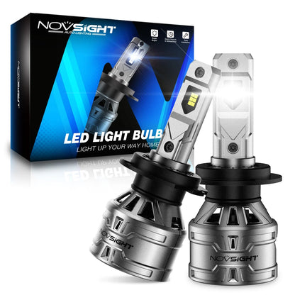 Set of 6 H7 LED Headlights Combo High Low Beam Fog Light Bulbs 9600LM for