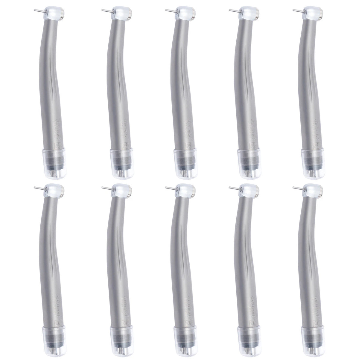 10X High Speed Handpiece 4 Hole Push Button 400000 RPM for Dental Lab