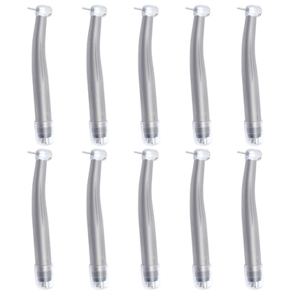 10X High Speed Handpiece 4 Hole Push Button 400000 RPM for Dental Lab