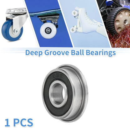 F695-2RS Deep Groove Ball Bearing for Scooter Skateboard Wheel (5x13x4mm)