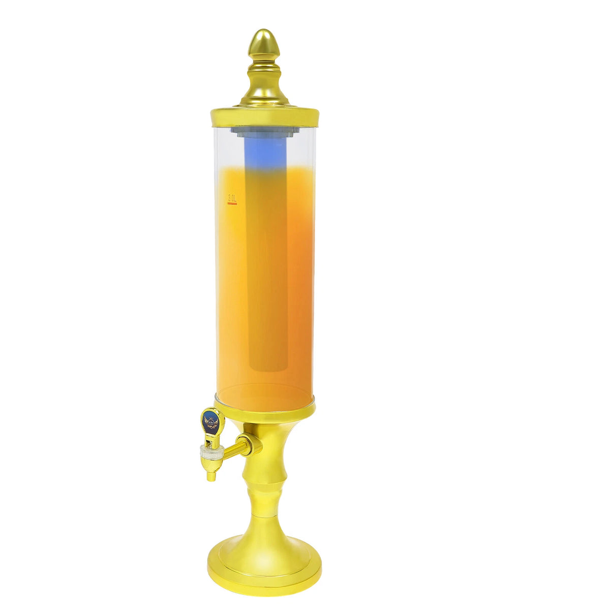 3L Beer Tower Dispenser with Ice Tube LED