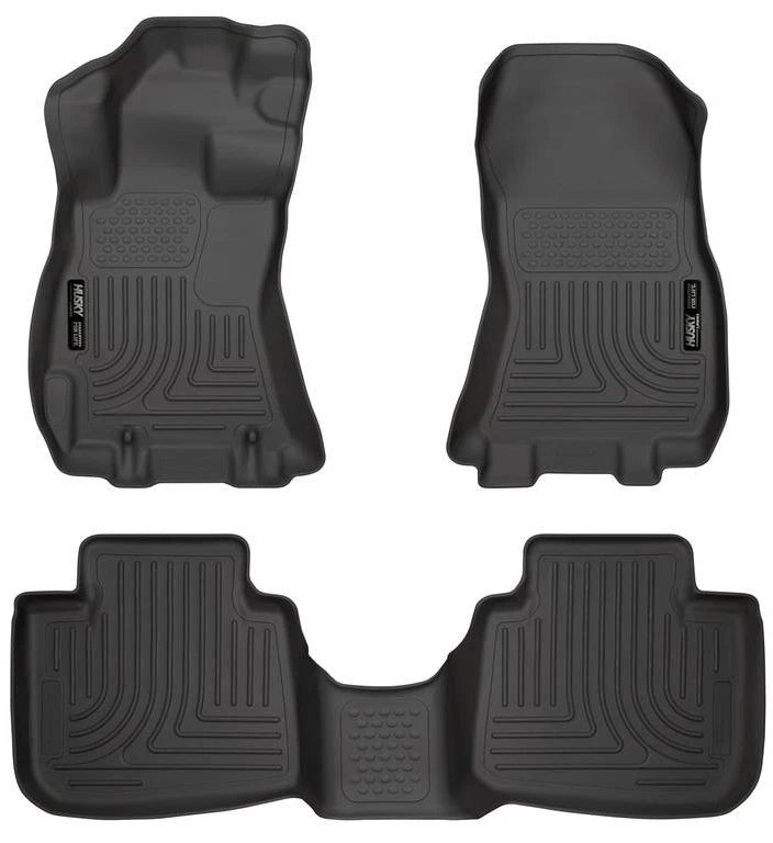 Set of 2 Husky Liner WeatherBeater Floor Liners for Subaru Outback Legacy (2020–2025) 95541