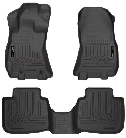 Set of 2 Husky Liner WeatherBeater Floor Liners for Subaru Outback Legacy (2020–2025) 95541