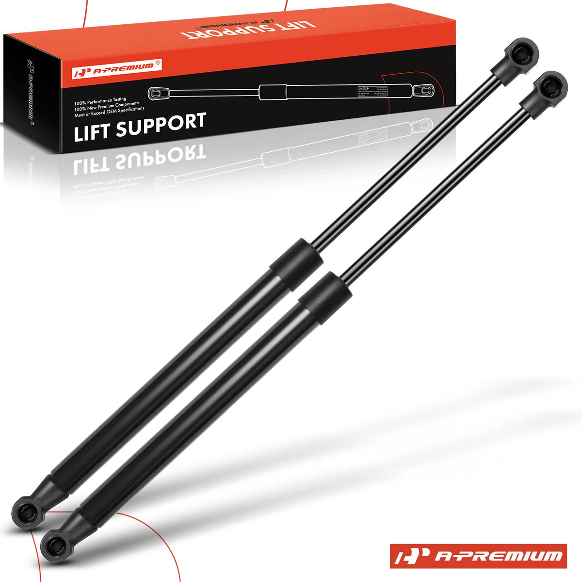 2X Rear Tailgate Lift Support Shock Struts for VW Golf GTI (2013–2017) 5G6827550C, 5G6827550, 5G6827550A