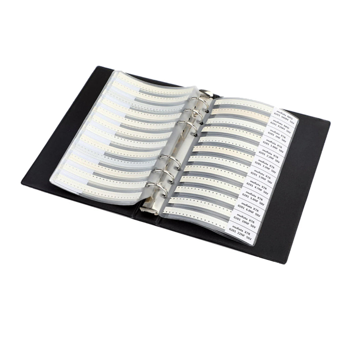 Capacitor Sample Book 51 Values (50pcs) for SMD Applications