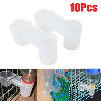 Pet Bird Feeder Drinker Cup for Poultry, Dove, Pigeon, Quail