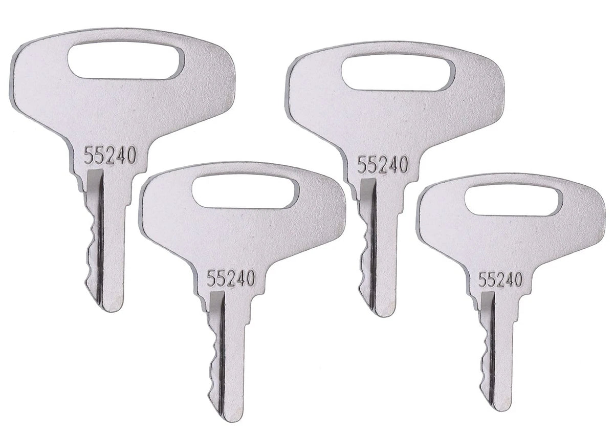 4 Ignition Keys for Kubota B20 B5100