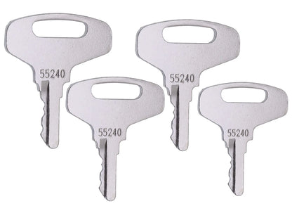 4 Ignition Keys for Kubota B20 B5100