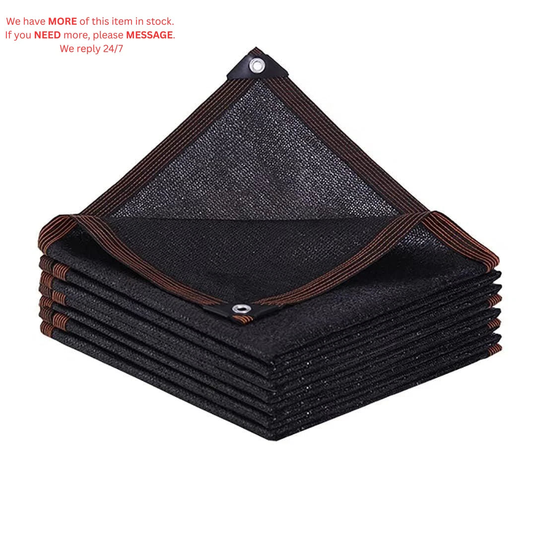 Shade Cloth 6x3.2 FT for Garden Plants (85-90% UV Protection) Black