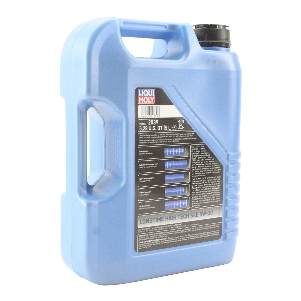 Oil Change Kit 13L Liqui Moly 5W-30 for Mercedes OM642 (2006–2016)