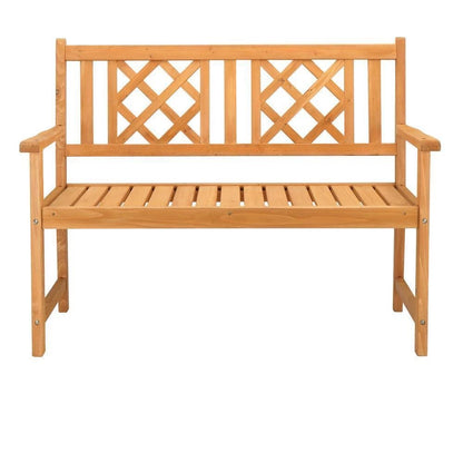 2X Garden Bench Loveseat for Patio Outdoor Seating