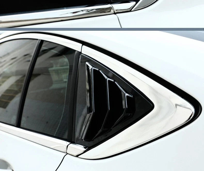 Carbon Look Rear Window Louver Shutter Cover Pair for Buick Regal (2017–2021)