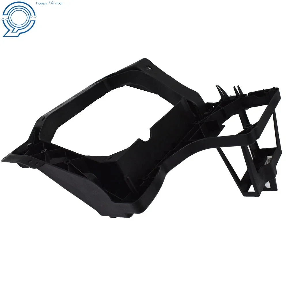 Set of 2 Headlight Brackets for Jeep Cherokee (2014–2018) Black ABS