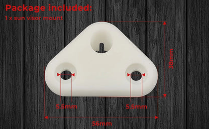 Sun Visor Mount for Subaru Impreza Forester (2008–2018) Left Driver Side