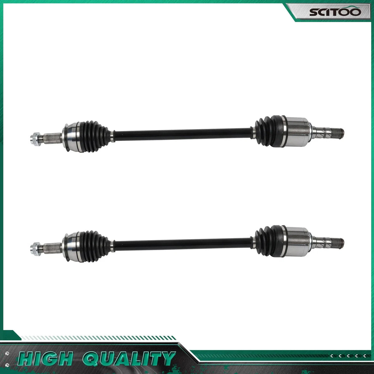 2X CV Axle Assembly Front for Subaru Crosstrek XV Crosstrek (2014–2016)
