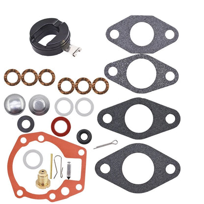Carburetor Kit with Float for Johnson Evinrude 1.5-20 HP (18-7043 383052 398532)